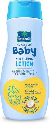 Parachute Advansed Baby Nourishing Lotion with Virgin Coconut Oil & Coconut Milk  (200 ml)