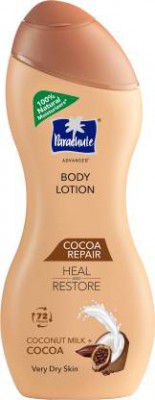 Parachute Advansed Cocoa repair Body Lotion with Pure Coconut Milk & Cocoa butter, 100% Natural Moisturiser, 250ml