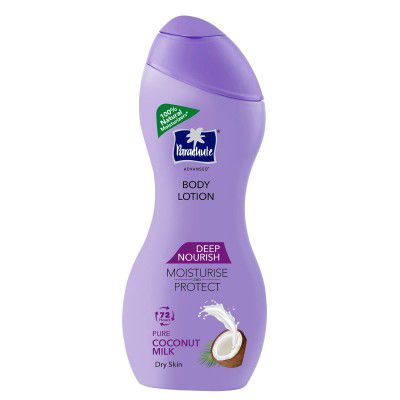Parachute Advansed Deep Nourish Body Lotion for Women & Men, Dry Skin, 225ml
