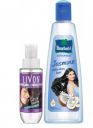 Parachute Advansed Jasmine Coconut Hair Oil, Shiny, Strong Hair & Livon Hair Serum for Women & Men  (2 Items in the set)...
