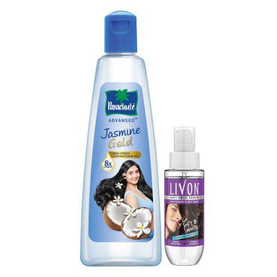 Parachute Advansed Jasmine Gold Non-Sticky Coconut Hair Oil 500ml