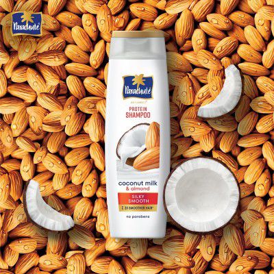 Parachute Advansed Protein Shampoo with Coconut Milk & Almond | 340ml