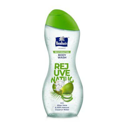 Parachute Avdansed Rejuvenating Shower Gel with Aloe Vera & 100% Natural Coconut Water| Refreshed Dewy Skin |100% Soap Free, Paraben Free, Dermat Tested |250ml