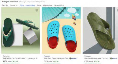 UP TO 80% OFF | PARAGON FOOTWEAR ( MEN / WOMEN )