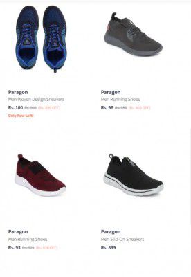 Paragon Footwear Upto 99% Off
