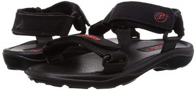 Paragon Mens Black Formal Sandals