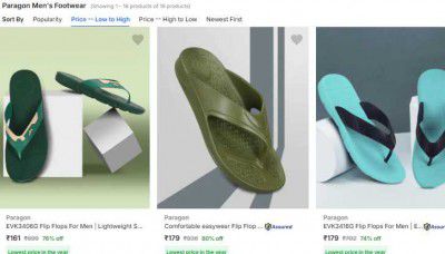 Minimum 70-80% OFF | Paragon Mens Footwear