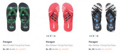 Paragon Slippers @ ₹99