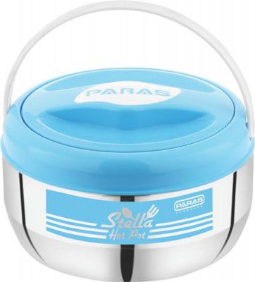 Paras Homeware Stella Steel Casserole |1300ml | Color may vary