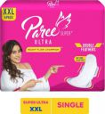 Paree Super Ultra Soft Feel Double Feathers XXL Tri-Fold Pads, With Disposable Covers Sanitary Pad (Pack of 6)...