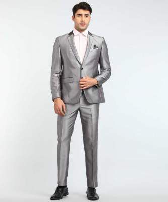 Park Avenue 2 Piece Self Design Men Suit