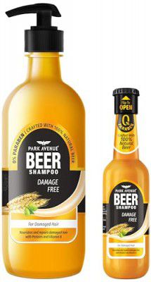 Park Avenue Beer Shampoo For Damage Free Hair & Beer Shampoo For Damage Free Hair Combo, Pack Of 1