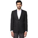 Park Avenue Medium Grey Wool Blend Regular Fit Suit...