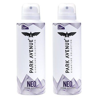 Park Avenue Men Neo Signature Collection | Deodorant Spray | 150Ml Each (Pack Of 2)