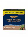 Park Avenue Men Set Of 4 Pure Luxury Premium Soap with Shea Butter & Coconut Oil-125g Each...