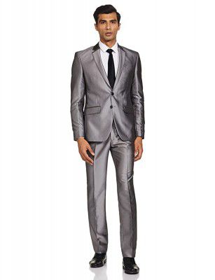 Park Avenue Mens Linen Notch Lapel Suit