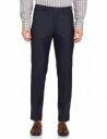 Park Avenue Mens PLEATLESS Smart FIT Dark Blue Formal Trouser...