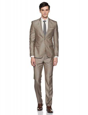 Park Avenue Mens Rayon Notch Lapel Suit
