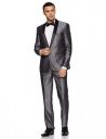Park Avenue Mens Rayon Shawl Collar Suit...