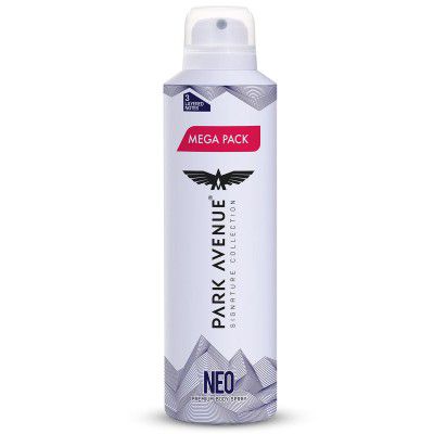 Park Avenue Neo Perfume For Men Fresh Long Lasting Fragrance Super Saver Mega Pack 220 ml, Multicolor