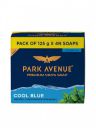 Park Avenue Set of 4 Cool Blue Soaps with Menthol & Multi-Mineral Energizers - 125g each...