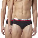 Park Avenue Solid Pattern Cotton Combo Brief...