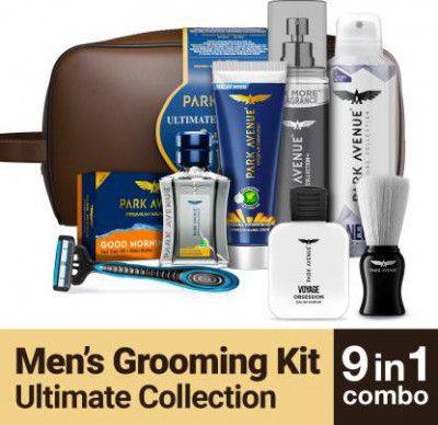 PARK AVENUE Ultimate Grooming Kit for Men (9 Items in the set)