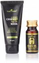 Park Daniel Charcoal Peel Off Mask & Beard Moustache Wax, 110 Gm (Pack of 2)...