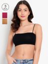PARKHA Women Black Bra...