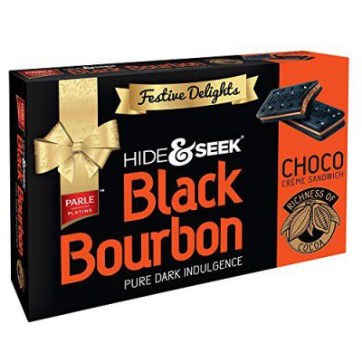 Parle Platina Hide & Seek Black Bourbon Choco, 300 g