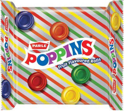 PARLE Poppins Fruit Candy  (4 x 25 g)