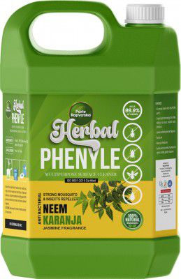 Parle Ropvatika Neem Nilgiri 5 Liter Floor Cleaner Phenyle Liquid