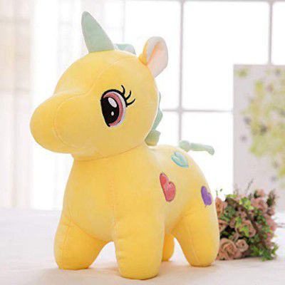 PARTEET Super Soft Plush Unicorn Toy Soft Stuffed for Kids 25 cm (MADE in INDIA)