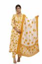 PARTHVI Women's Printed Anarkali Kurta With Palazzo & Dupatta Set...