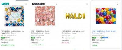 Party Breeze Balloons Upto 90% Off