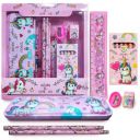 Party Propz Unicorn Stationery Set for Girls - 12 Pcs Pink Stationery Set for Girls ...