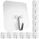 Party Propz Wall Hooks for Hanging Strong - 10Pcs Hooks for Wall Without Drilling- Wall Hangings Hooks Adhesive/Wall Hanger...