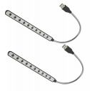 PARUHT (Pack of 2) USB Portable Reading Lamp with 10 Bright LED Lights...
