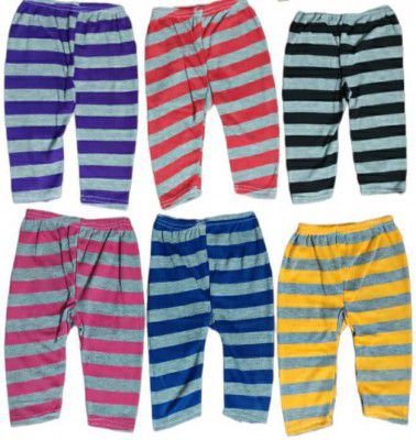 Paryag  Track Pant For Baby Boys & Baby Girls (Multicolor, Pack of 6)