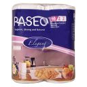 Paseo Elegant International Premium Laminated Quality 2 Ply Kitchen Towel 2 Roll (60 Pulls Per Roll)...