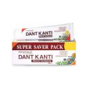 Patanjali Dant Kanti Natural Toothpaste 800G (200G X 4), Super Saver Value Pack...