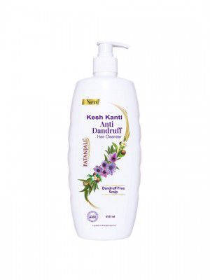 Patanjali Kesh Kanti Anti-Dandruff Hair Cleanser for Dandruff Free Scalp - 650 ml