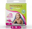 PATANJALI Shishucare Baby Diapers Small (78 Pieces)...