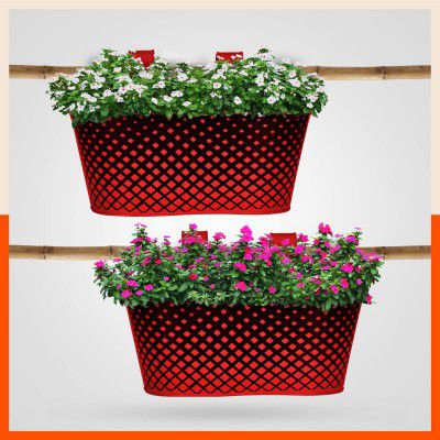 Patio by Bathla - Dia Hanging Metal Pot Holders/Planters