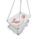 Patiofy Cotton Newborn Baby Cradle Hanging Crib...