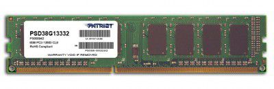Patriot PSD38G13332 Signature 8GB CL9 PC3-10600 1333MHz DIMM 8 DDR3 1333 Computer Internal Memory