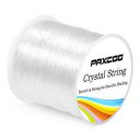 Paxcoo 0.8mm Elastic String, Stretchy Bracelet String Crystal String Bead Cord for Bracelet, Beading and Jewelry Making (120m)...