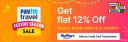 Paytm - Get Flat 12% Off on Domestic Flight & Flat 10% Off on International Flight using RuPay Credit Cards...