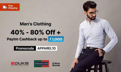 Paytmmall [ 40% - 80% Off + Paytm cashback Up to Rs.1000 ]