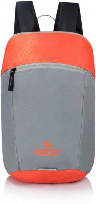 PAZZO Small 16 L Backpack Small Bag for Daily Use - 1 Compartment Mini Backpack (Grey)